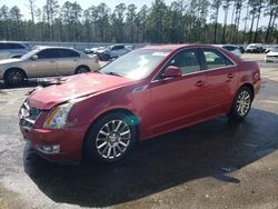 Salvage cars for sale at Harleyville, SC auction: 2010 Cadillac CTS Performance Collection