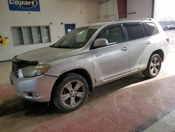 Salvage cars for sale at Angola, NY auction: 2008 Toyota Highlander Sport