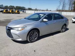 Salvage cars for sale at Dunn, NC auction: 2015 Toyota Camry LE