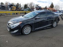 Salvage cars for sale at Denver, CO auction: 2012 Hyundai Sonata Hybrid