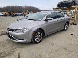 Salvage cars for sale at Windsor, NJ auction: 2015 Chrysler 200 Limited