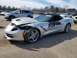 Chevrolet Corvette salvage cars for sale: 2014 Chevrolet Corvette Stingray Z51 3LT