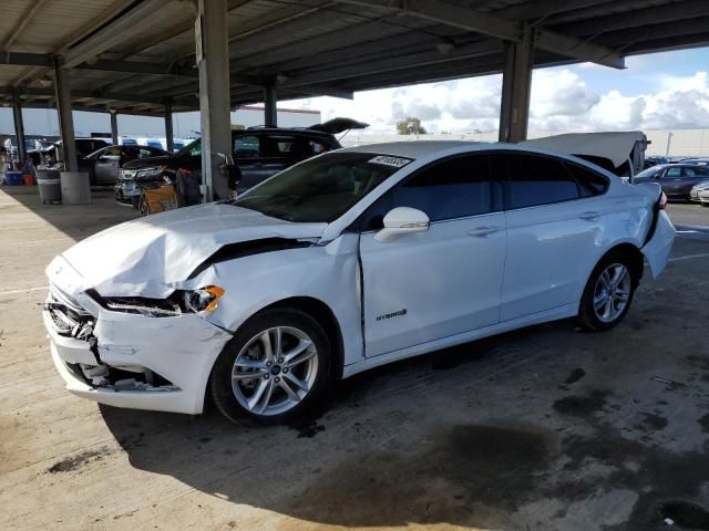 2018 Ford Fusion SE Hybrid