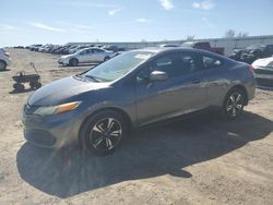 Salvage cars for sale at Earlington, KY auction: 2015 Honda Civic EX