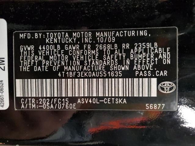 2010 Toyota Camry Base