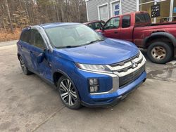 Salvage cars for sale at North Billerica, MA auction: 2020 Mitsubishi Outlander