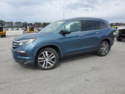 Salvage cars for sale at Dunn, NC auction: 2018 Honda Pilot Touring