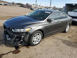 Salvage cars for sale at Colorado Springs, CO auction: 2016 Ford Fusion SE