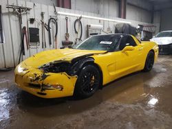 Salvage cars for sale at Elgin, IL auction: 2000 Chevrolet Corvette