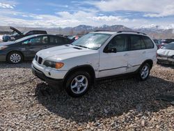 Salvage cars for sale at Magna, UT auction: 2002 BMW X5 3.0I