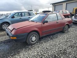 Salvage cars for sale at Eugene, OR auction: 1985 Nissan Pulsar NX