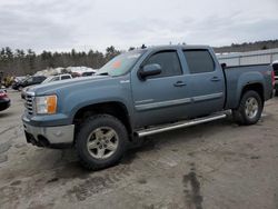 Salvage cars for sale at Windham, ME auction: 2012 GMC Sierra K1500 SLT