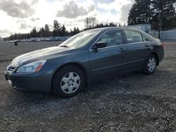 Honda salvage cars for sale: 2005 Honda Accord LX