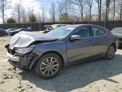 Salvage cars for sale at Waldorf, MD auction: 2018 Acura TLX Tech