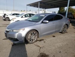 Salvage cars for sale at Sacramento, CA auction: 2016 Acura TLX Tech