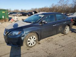 2016 Nissan Sentra S en venta en Ellwood City, PA