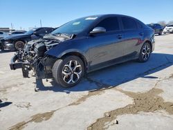 Salvage cars for sale at Grand Prairie, TX auction: 2021 KIA Forte FE