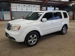 Salvage cars for sale at East Granby, CT auction: 2012 Honda Pilot EXL