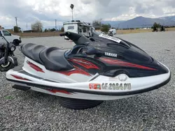 Salvage boats for sale at Mentone, CA auction: 2003 Yamaha Waverunner