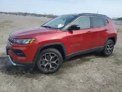 Salvage cars for sale from Copart Fredericksburg, VA: 2025 Jeep Compass Limited