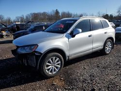 Salvage cars for sale at Chalfont, PA auction: 2013 Volkswagen Touareg V6 TDI