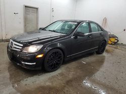 Salvage cars for sale at Madisonville, TN auction: 2012 Mercedes-Benz C 300 4matic