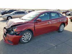 Nissan salvage cars for sale: 2017 Nissan Sentra S