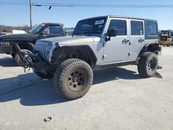 Jeep Wrangler Unlimited Sport salvage cars for sale: 2015 Jeep Wrangler Unlimited Sport