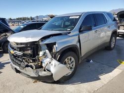 Salvage cars for sale at Sun Valley, CA auction: 2019 Chevrolet Traverse LS