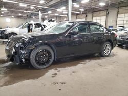 Salvage cars for sale at Blaine, MN auction: 2009 Infiniti G37