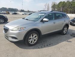 Salvage cars for sale at Dunn, NC auction: 2015 Mazda CX-9 Sport