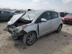 Salvage cars for sale at Kansas City, KS auction: 2012 Toyota Yaris