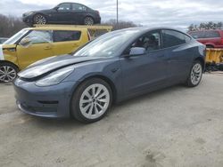 Salvage cars for sale at Windsor, NJ auction: 2022 Tesla Model 3