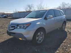 Acura salvage cars for sale: 2009 Acura MDX