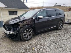 Salvage cars for sale at Northfield, OH auction: 2017 Chrysler Pacifica Limited