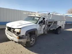 Salvage trucks for sale at Albuquerque, NM auction: 2007 Chevrolet Silverado C3500