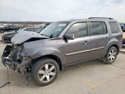 Carros salvage sin ofertas aún a la venta en subasta: 2014 Honda Pilot Touring