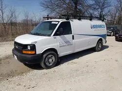 Salvage trucks for sale at Cicero, IN auction: 2012 Chevrolet Express G3500