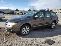 Carros salvage a la venta en subasta: 2008 Subaru Outback 2.5I Limited