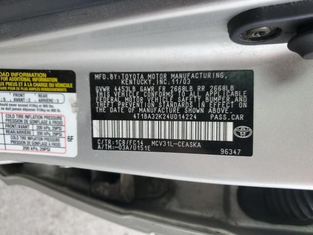 2004 Toyota Camry SE