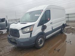 Salvage cars for sale at Elgin, IL auction: 2016 Ford Transit T-150