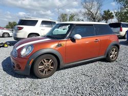 Salvage cars for sale at Riverview, FL auction: 2012 Mini Cooper