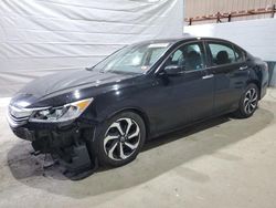 Salvage cars for sale at Candia, NH auction: 2017 Honda Accord EX