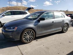 Salvage cars for sale at Littleton, CO auction: 2016 Volkswagen Jetta Sport