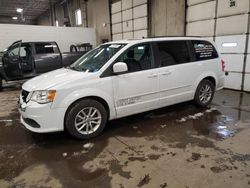 Salvage cars for sale at Blaine, MN auction: 2014 Dodge Grand Caravan SXT