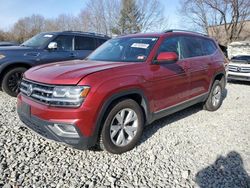 Volkswagen salvage cars for sale: 2018 Volkswagen Atlas SEL