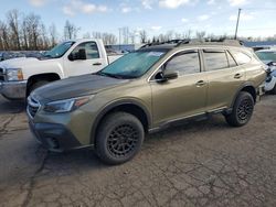 Salvage cars for sale at Portland, OR auction: 2020 Subaru Outback Premium