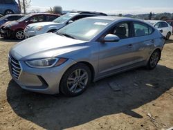 Salvage cars for sale at San Martin, CA auction: 2017 Hyundai Elantra SE