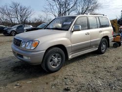 Salvage cars for sale at Baltimore, MD auction: 2002 Lexus LX 470