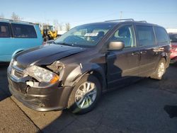 Dodge Grand Caravan sxt salvage cars for sale: 2016 Dodge Grand Caravan SXT